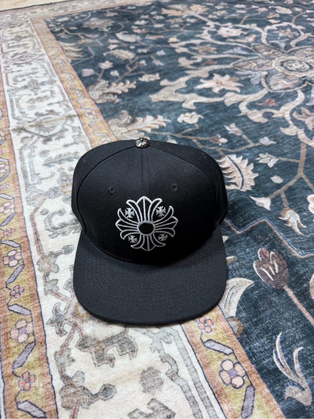 Chrome Hearts Maltese Cross Snapback Baseball Cap
